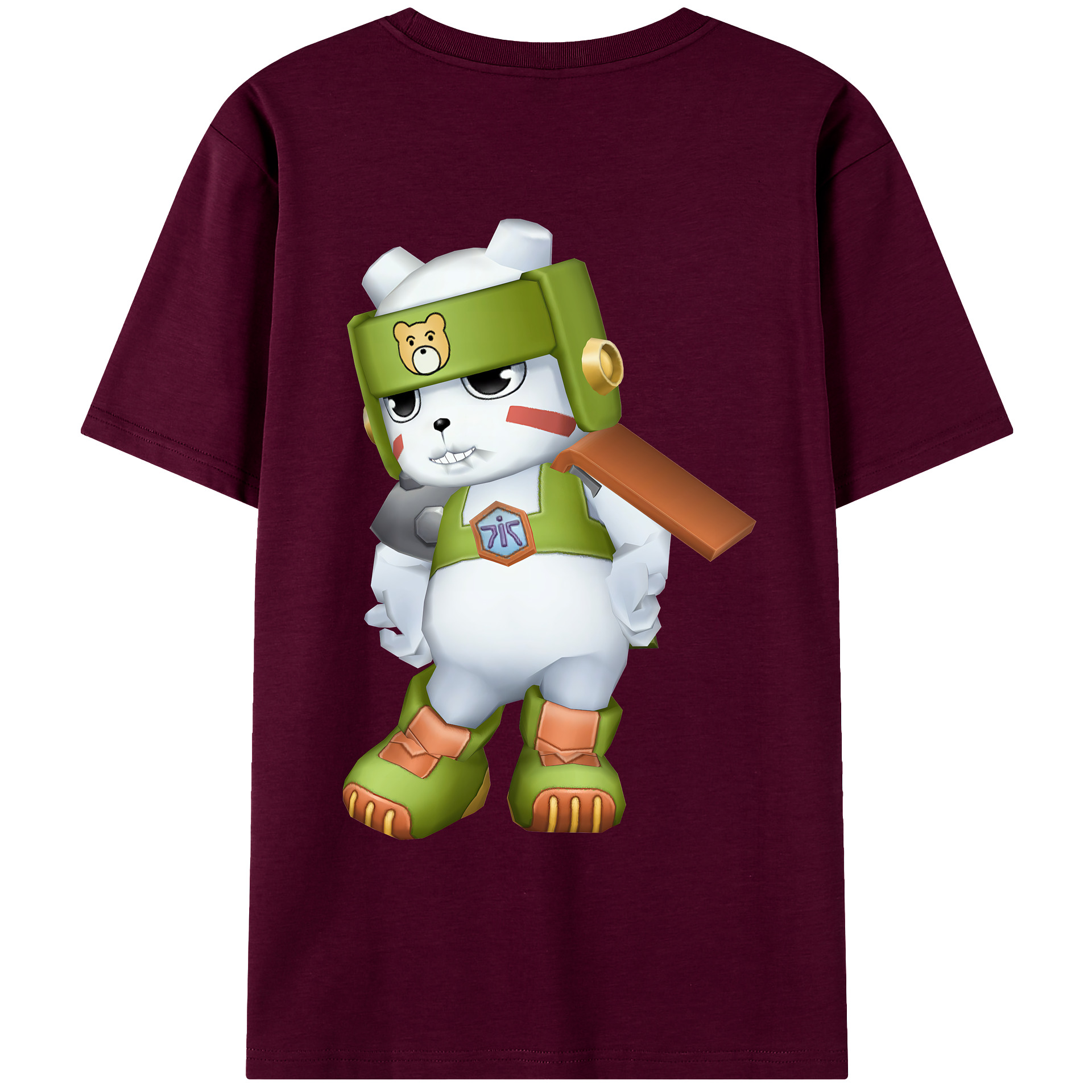 （画像用） Digimon デジタルモンスター/デジモン レディース半袖Tシャツ(バックプリント)